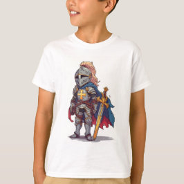 Templar Knights Korsfarare Barn T-Shirt