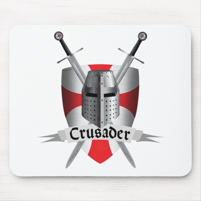 Templar - korsfarareärmar musmatta (Framsidan)