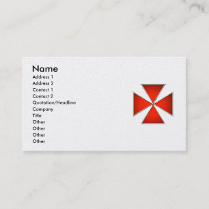 Templar Pattee visitkort