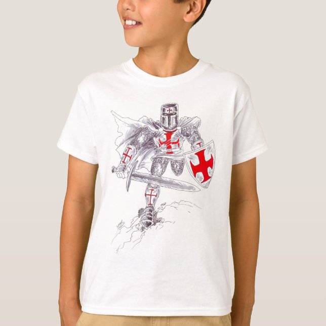 Templar riddarekonst tröja (Framsida)