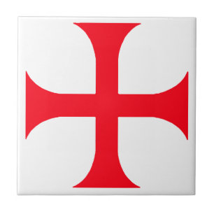 Templar Röda kor Kakelplatta