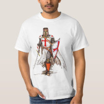 templar tshirt för riddare