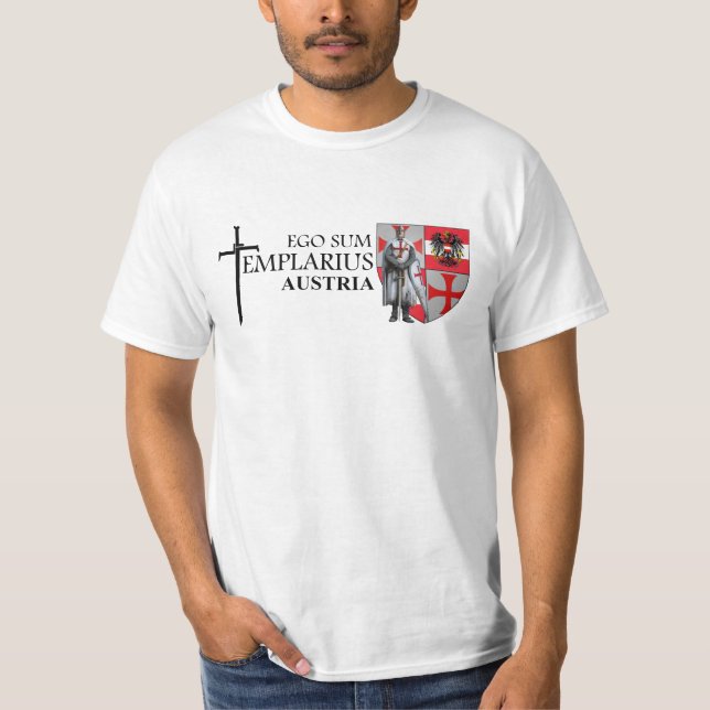 Templarii Austria Shirt Nr. 0224082013 Tröja (Framsida)