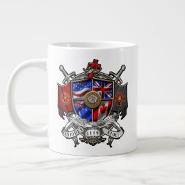 Templars International Crest Jumbo 20oz 2 Mugg