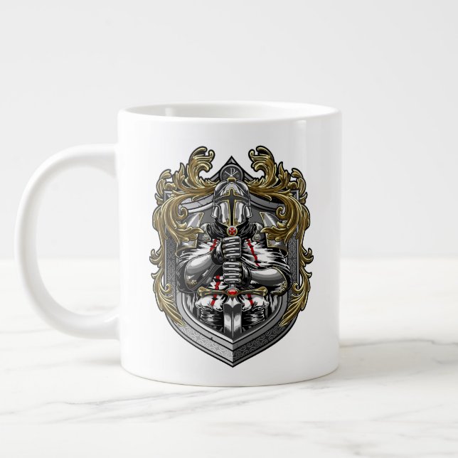 Templars Jumbo 20oz Mug Mugg (Vänster)