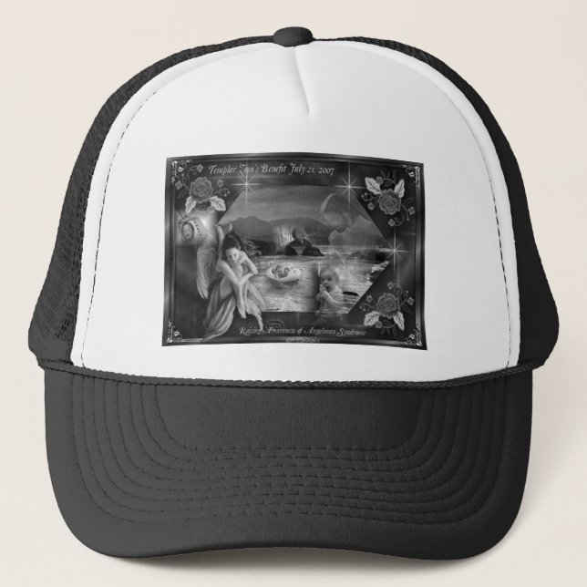 Templars medvetenhethatt B&W Truckerkeps (Framsida)