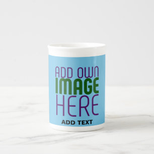 TEMPLAT MED MODERN EDITABLE SWAG HIMLAR BLUE BILD BENPORSLIN MUGG