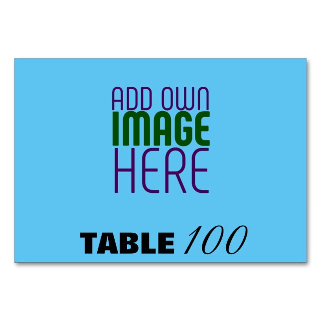 TEMPLAT MED MODERN EDITABLE SWAG HIMLAR BLUE BILD BORDSNUMMER (Framsidan)
