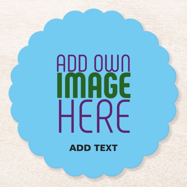 TEMPLAT MED MODERN EDITABLE SWAG HIMLAR BLUE BILD UNDERLÄGG PAPPER (Framsida)