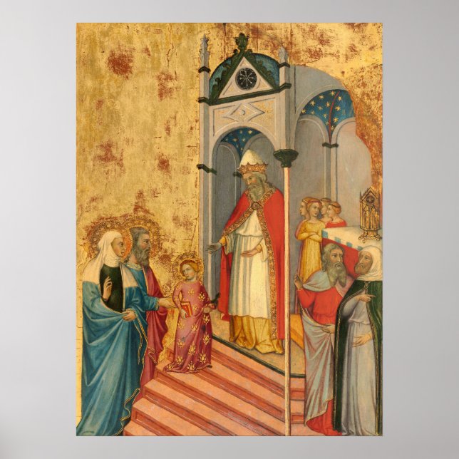 Temple - Andrea di Bartolo Fine Art Poster (Framsidan)