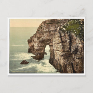 Temple Arch. Horn Head. Co. Donegal, sällsyntet Ir Vykort