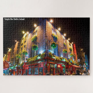 Temple Bar Dublin Irland. Pussel