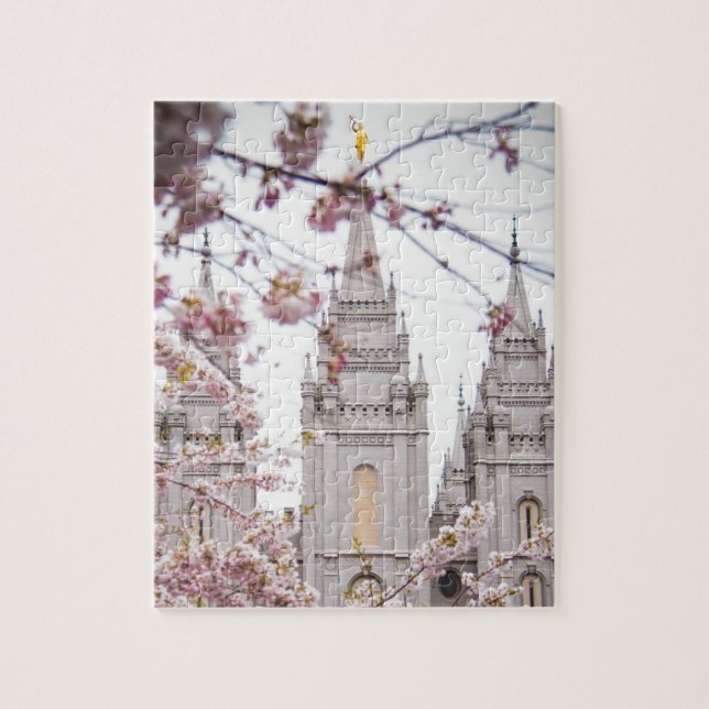 Temple Blooms Pussel (Vertikal)