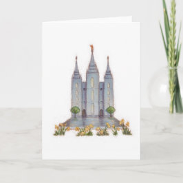 Temple Card Salt Sjö City Kort
