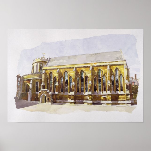 Temple Church Temple Poster (Framsidan)