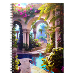 Temple Garden of Atlantis Anteckningsbok