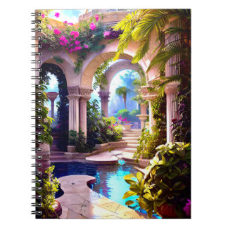 Temple Garden of Atlantis Anteckningsbok