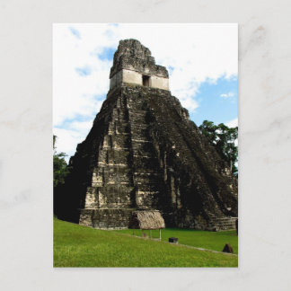 Temple I, Tikal, Guatemala Vykort