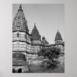 Temple i Varanasi India Poster