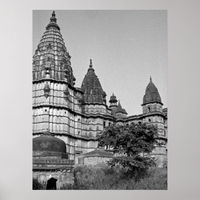 Temple i Varanasi India Poster (Framsidan)