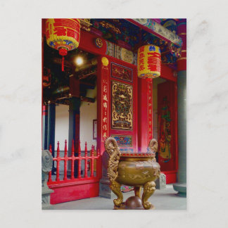 Temple i Yilan, Taiwan Vykort