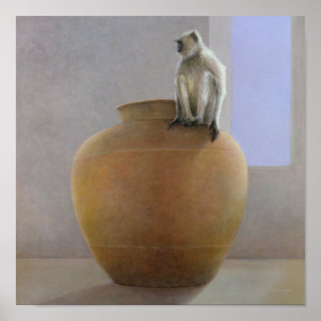 Temple Monkey Poster (Framsidan)