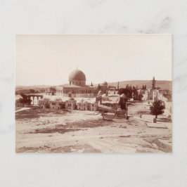 Temple Mount i Jerusalem Vykort