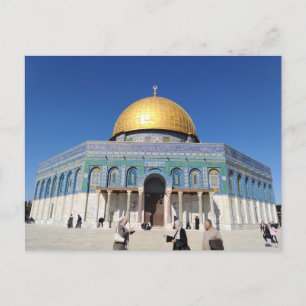 Temple Mount, Jerusalem, Israel Vykort