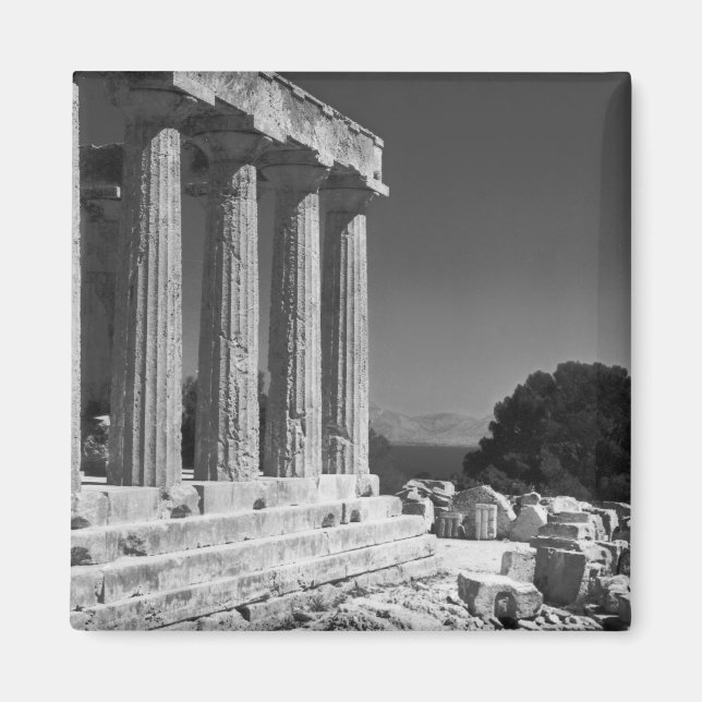 Temple of Aphaea Magnet (Framsidan)