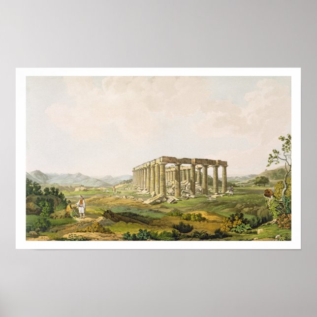 Temple of Apollo Epicurius, plate 25 från Part Poster (Framsidan)