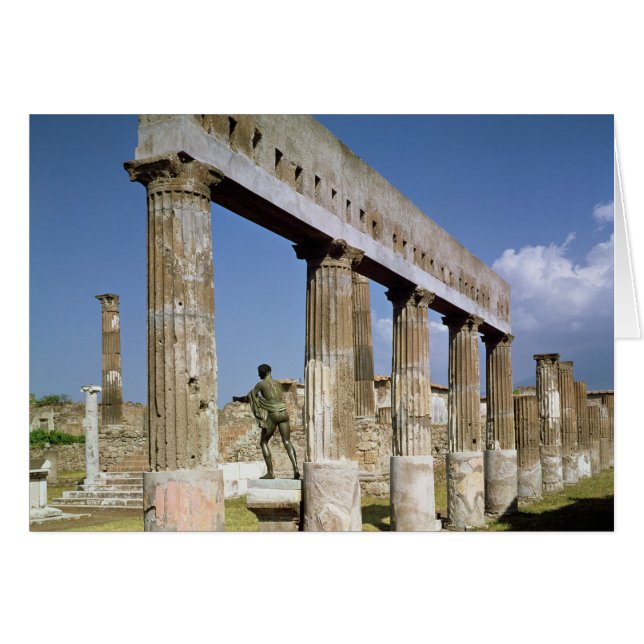 Temple of Apollo Hälsningskort (Framsidan Horizontal)