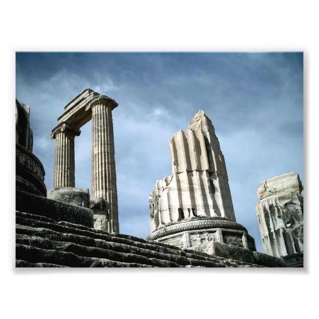 Temple of Apollo, Turkiet Fototryck (Framsidan)