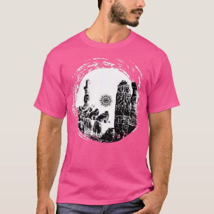 Temple of Arkona Zbruch Idol Slavic Pagans Worship T Shirt
