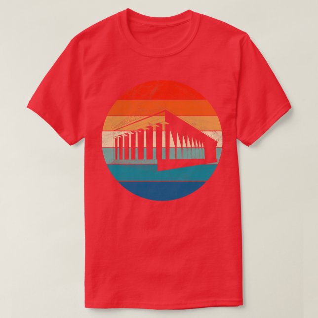Temple of Artemis T Shirt (Design framsida)