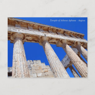 Temple of Athena Aphaea - Aegina Vykort