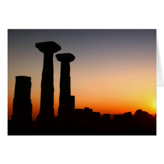 Temple of Athena/ASSOS - Turkiet Hälsningskort