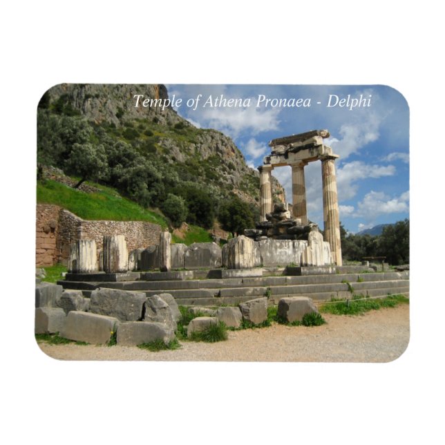 Temple of Athena Pronaea - Delphi Magnet (Horisontell)