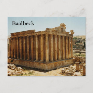 Temple of Bacchus Vykort