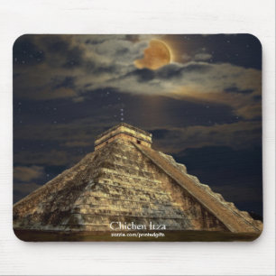 Temple of Chichen Itza 2012 Mayan Mousepad Musmatta