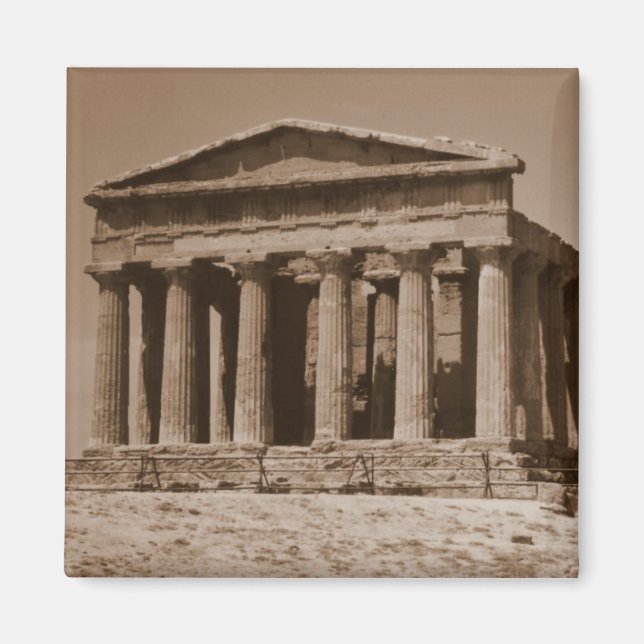 Temple of Concordia Magnet (Framsidan)