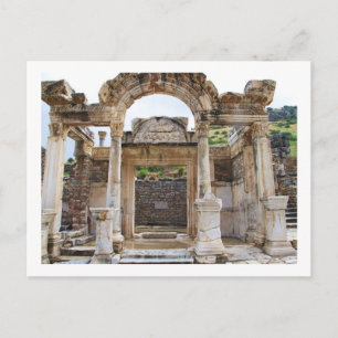 Temple of Hadrian, Ephesus Vykort