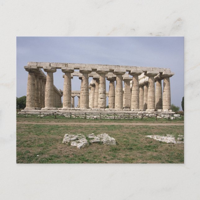 Temple of Hera I Vykort (Framsida)