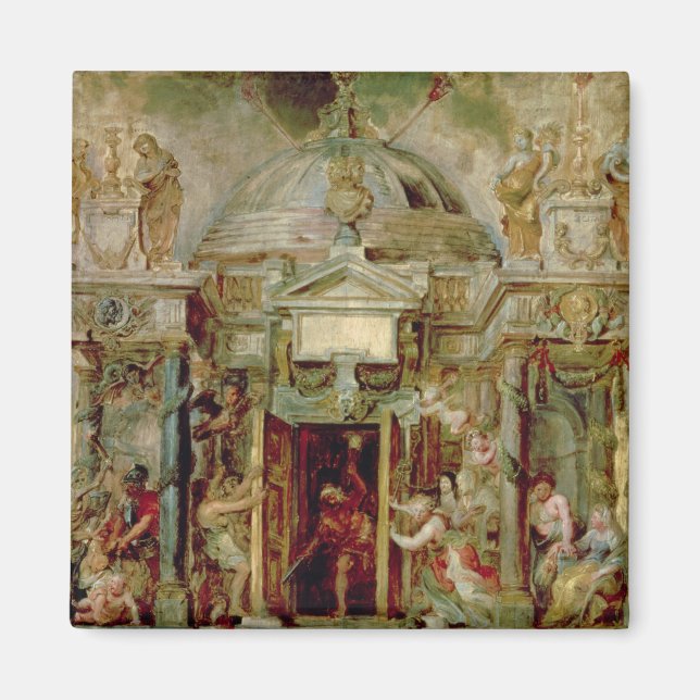 Temple of Janus, 1630s Magnet (Framsidan)