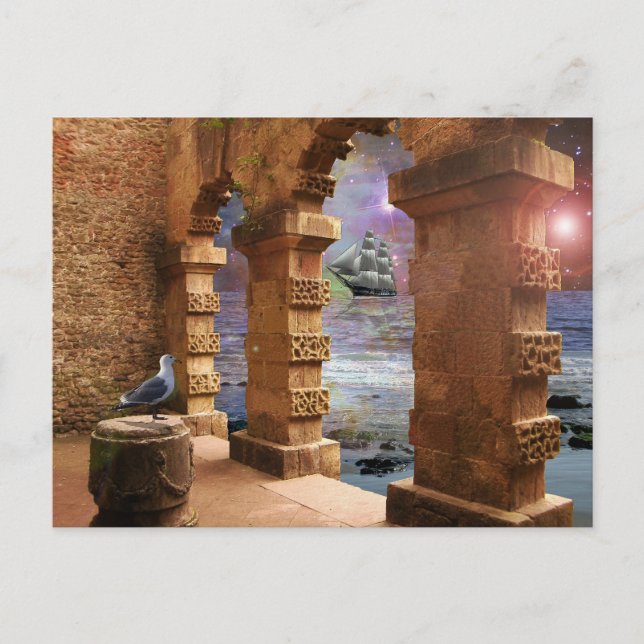 Temple of Poseidon Vykort (Framsida)