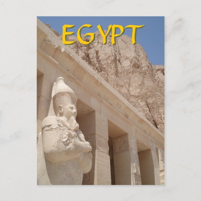 Temple of Queen Hatshepsut Vykort (Framsida)