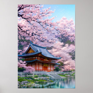 Temple of Tranquibility Poster