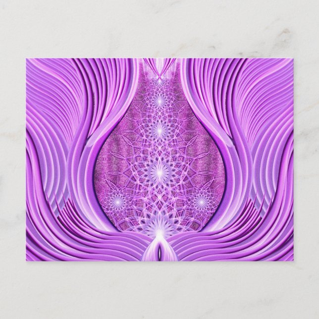 Temple of Violet Light Vykort (Framsida)