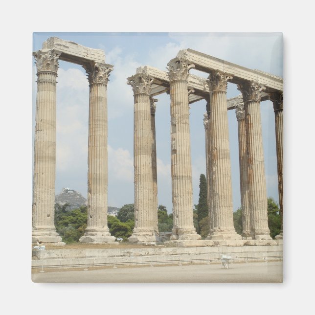 Temple of Zeus Magnet (Framsidan)