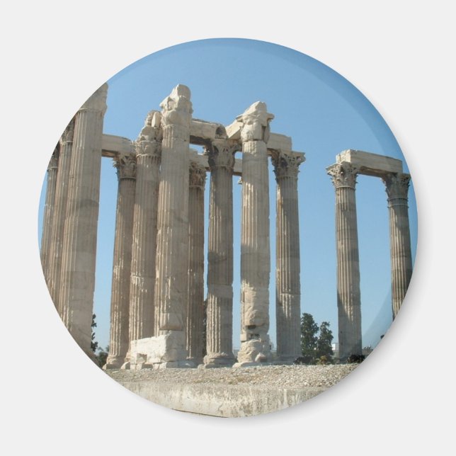 Temple of Zeus magnet (Framsidan)