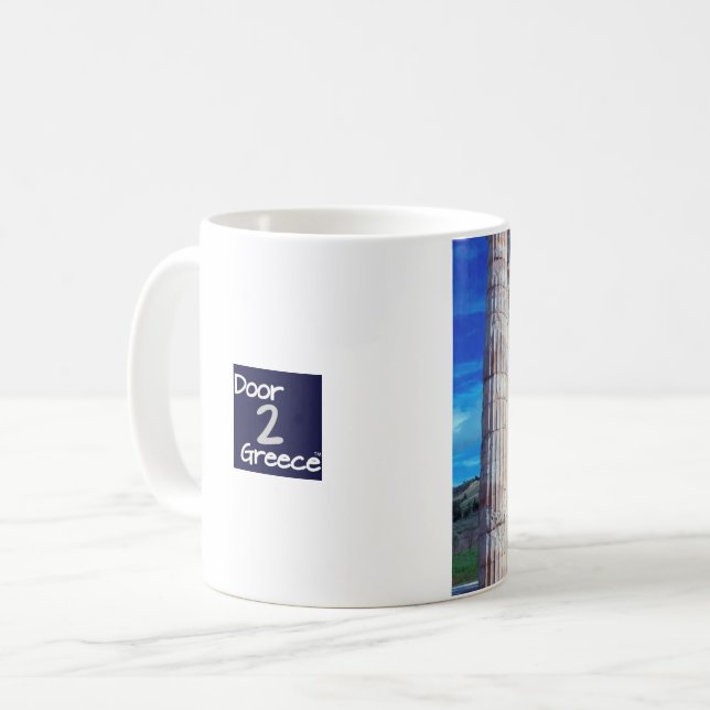 Temple of Zeus - Nemea Kaffemugg (Framsida vänster)